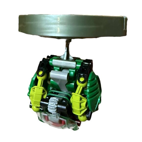 Vintage LEGO BIONICLE Lehvak Green Red 8564 Set with Canister Complete Set - Picture 10 of 13